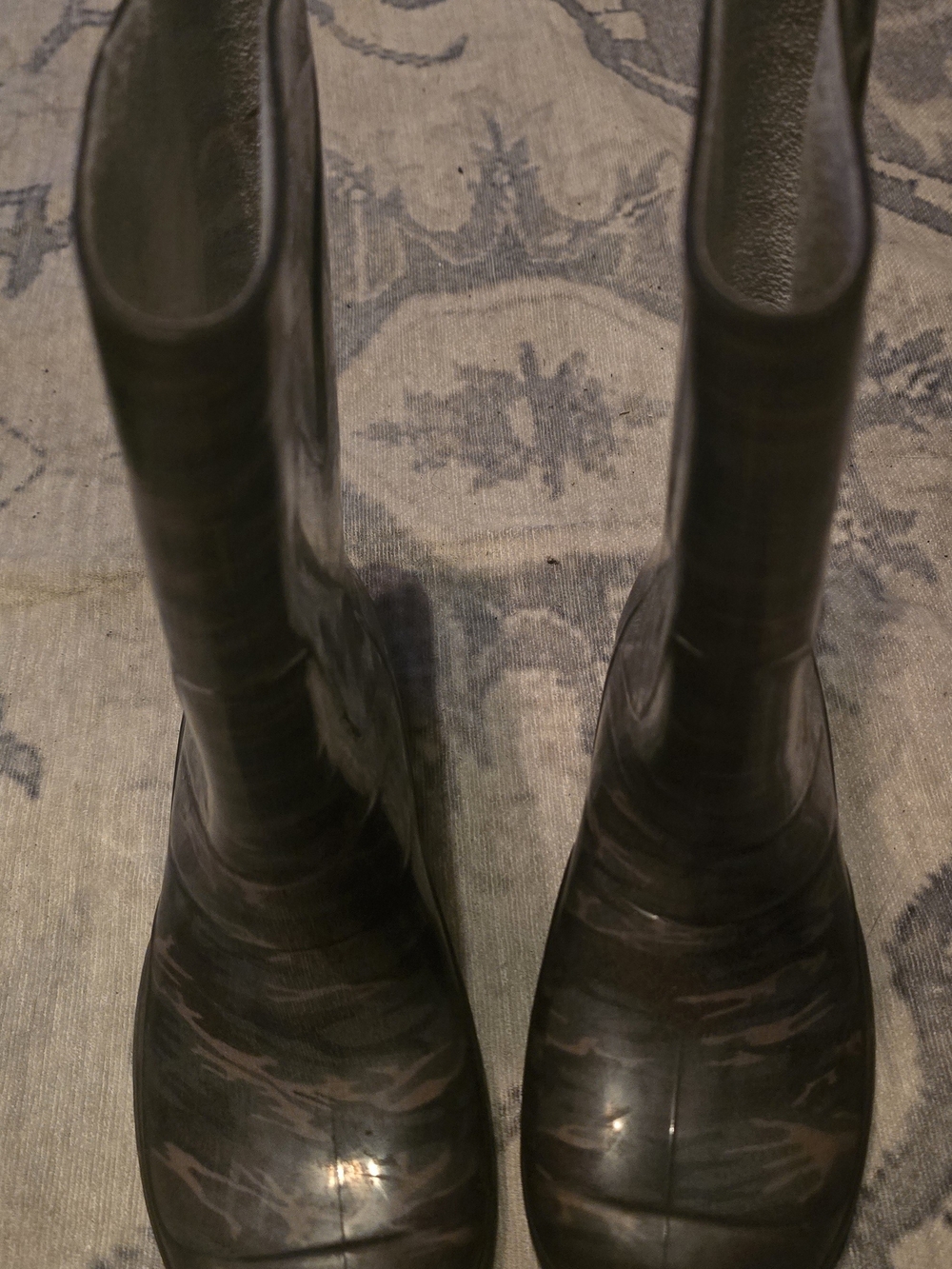 Skeepers Rubber Rain Boots Camoflauge Size 32 Size 1